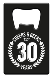 Metal beer opener - 30
