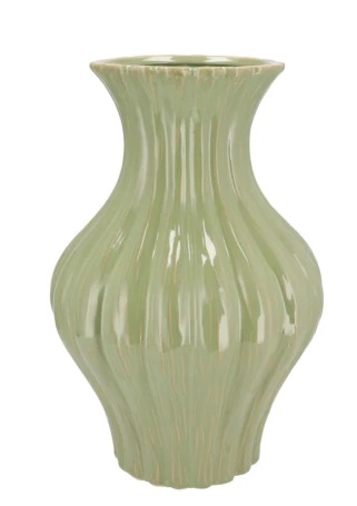 LIMA PISTACHE VASE NECK 21X21X31CM