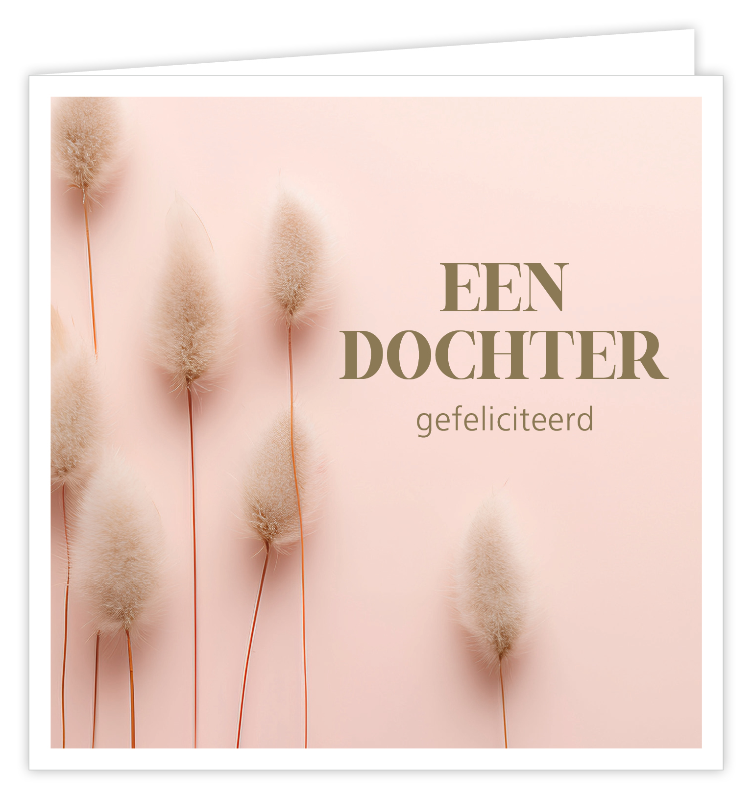 Een dochter gefeliciteerd