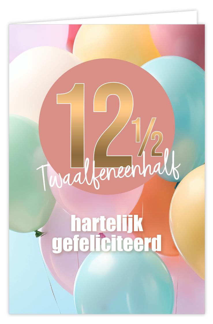 12,5 hartelijk gefeliciteerd