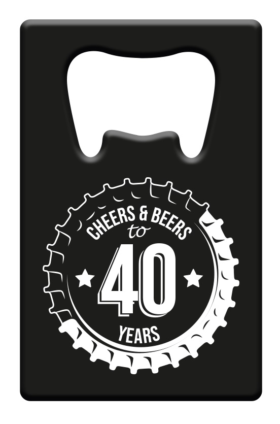 Metal beer opener - 40