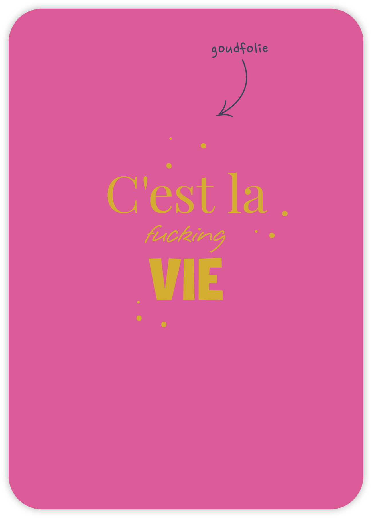 Cest la fucking vie