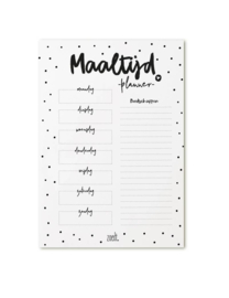 Notitieblok maaltijdplanner A5