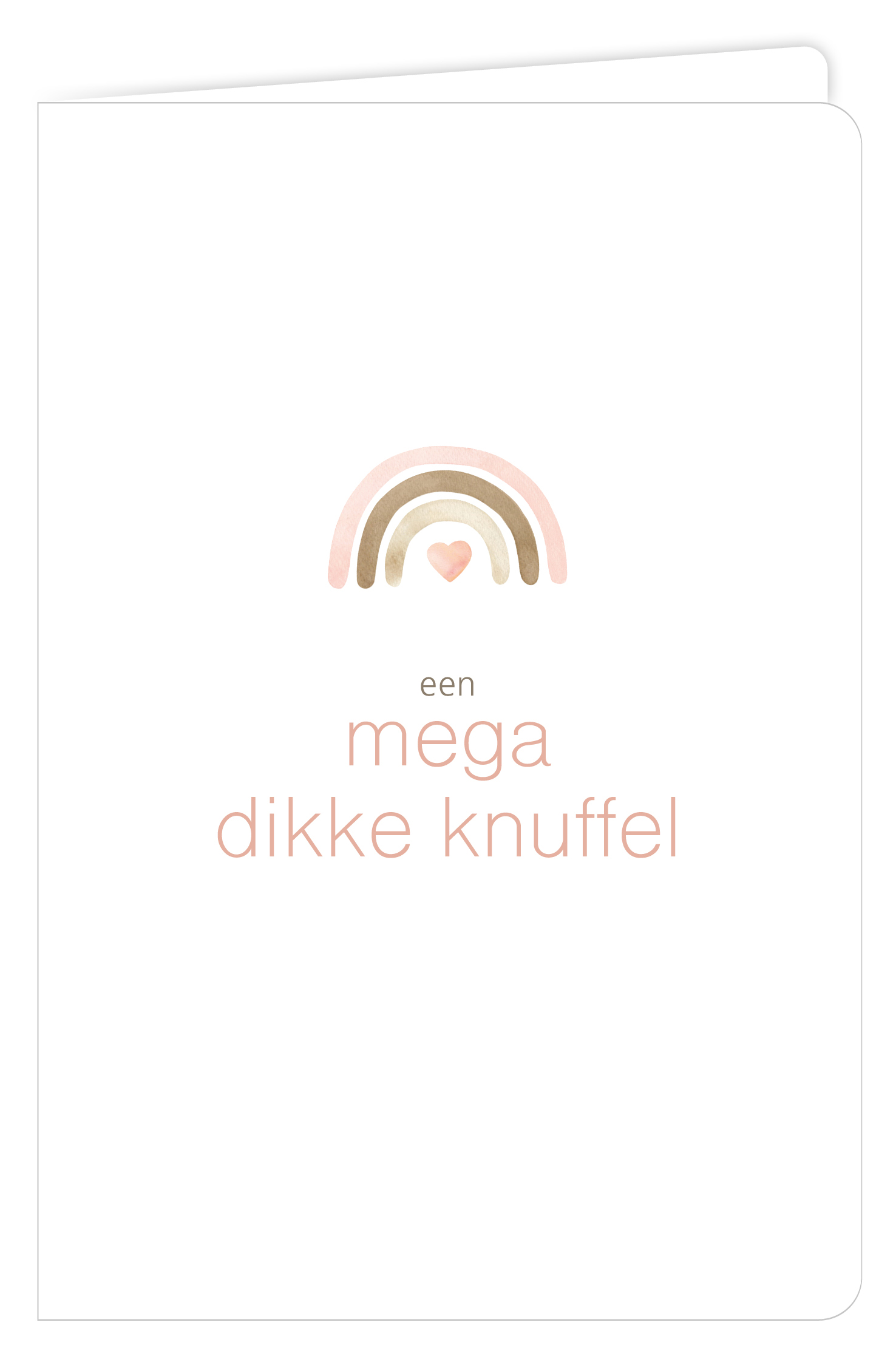 Een mega dikke knuffel