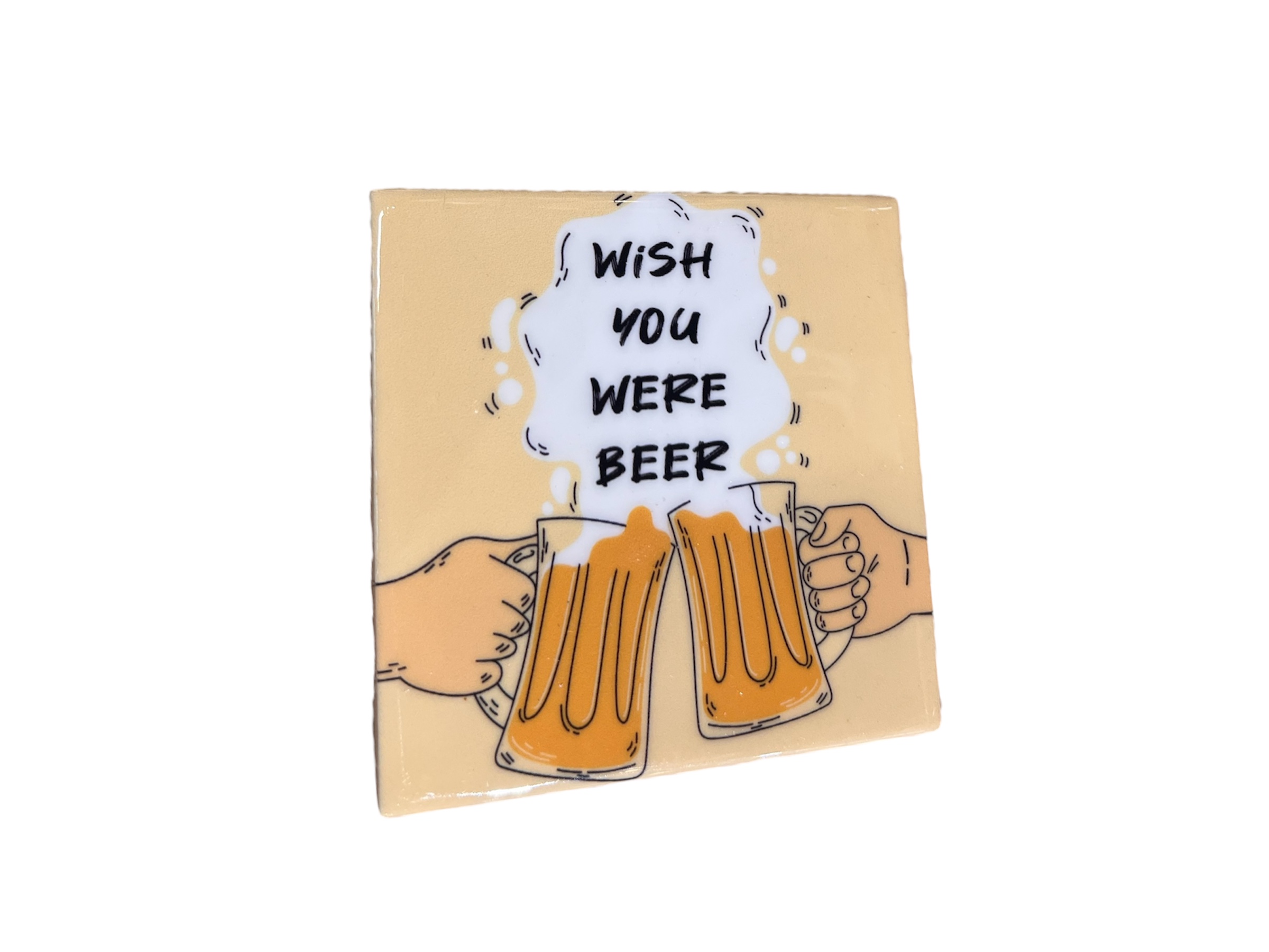 Tegeltje wish you were beer