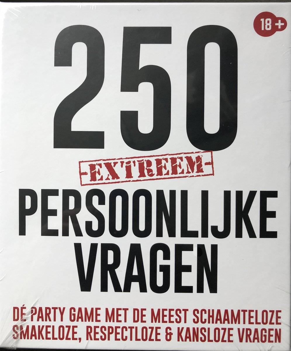 Spel - 250 extreem persoonlijke vragen