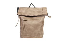 Taupe rugzak/schoudertas Haarlem
