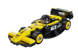 CaDA 1:50 Mini Circuit Racing Car Geel C55107W
