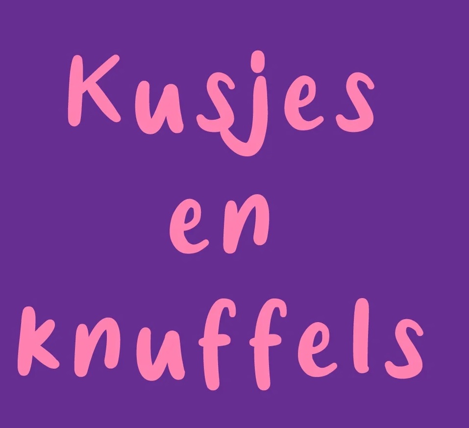 Tegeltje kusjes en knuffels