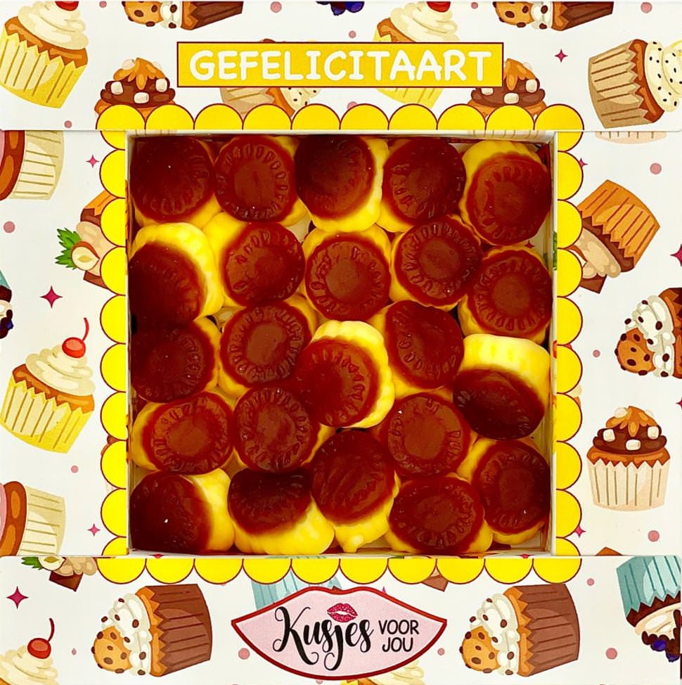 Taartjes - Gefelicitaart