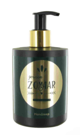 Handzeep ZOMAAR fles 300ml zwart, gouden pomp