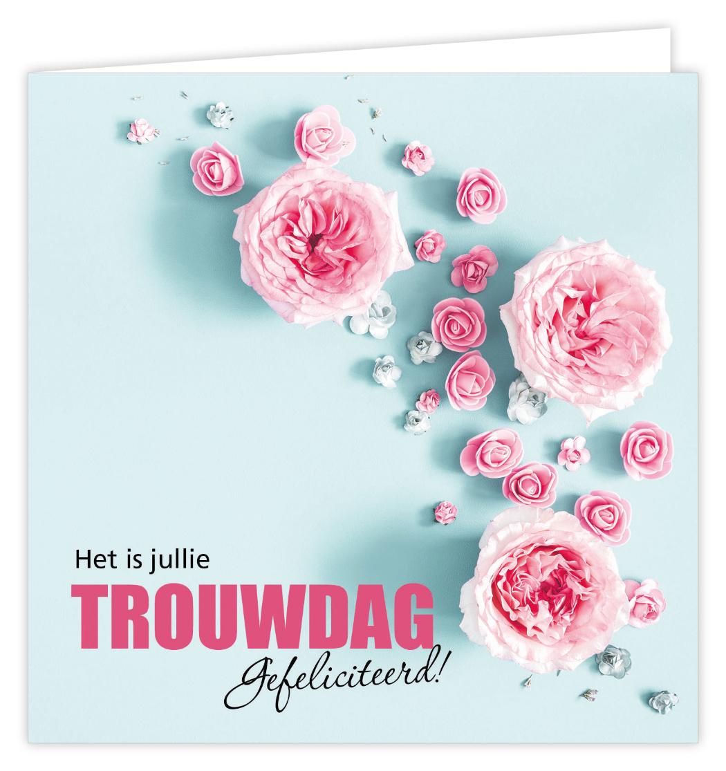 Het is jullie TROUWDAG gefeliciteerd!