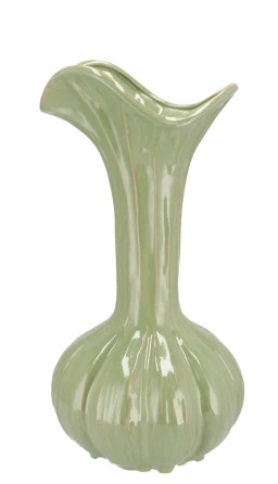 MIA PISTACHE VASE GARLIC 14X14X28CM