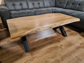 Boomstam salontafel 140x70x45 cm acaciahout