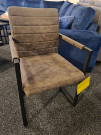 Eetkamerstoel Vienna Cowboy Taupe uitzoeken assorti per 4 - 298eu of per 6 - 450eu