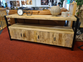 Dressoir 210x45x90 cm mangohout