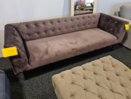 Bank 3 zits Velvet Paars de laatste alleen dit weekend op=op