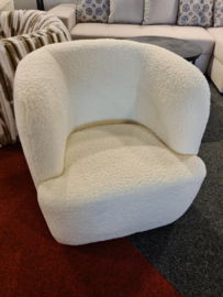 Draaifauteuil Costa Teddy White de laatste items alleen dit weekend op=op