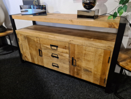 Dressoir 145x45x80 cm mangohout