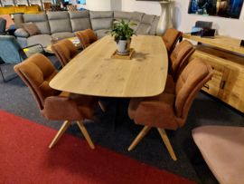 Eetstoel Manhattan ( zonder tafel ) antraciet of cognaque per stuk van 229,- geen 169,- maar slechts 129,-