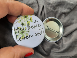 button: Het beste leven ooit!