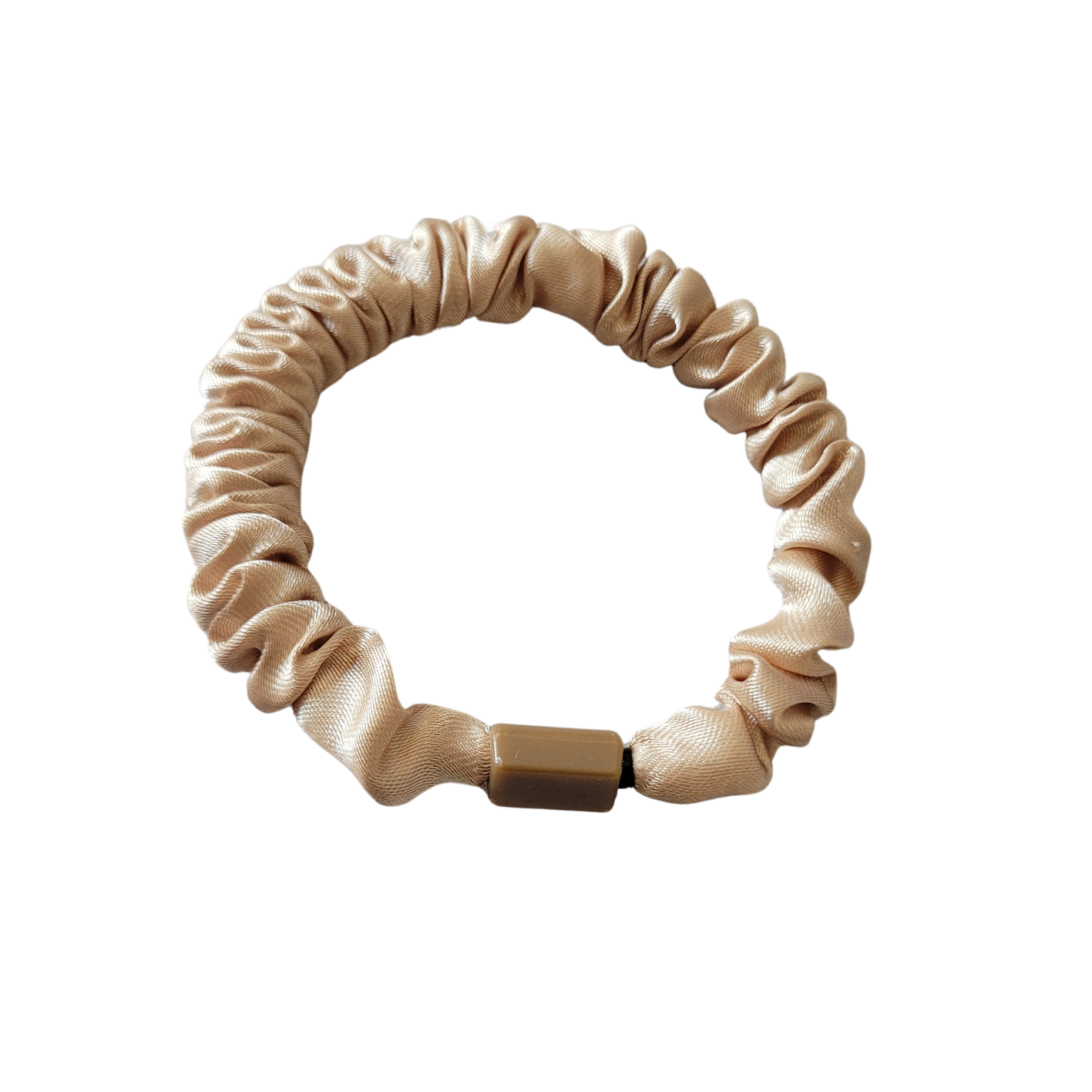 Scrunchie lichtbruin
