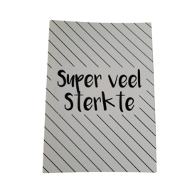 Kaart Super veel sterkte
