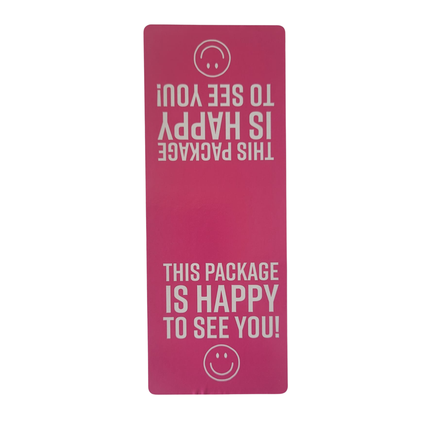 Sticker This package is happy to see you!