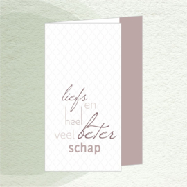 LVH 108 - liefs en heel veel beterschap