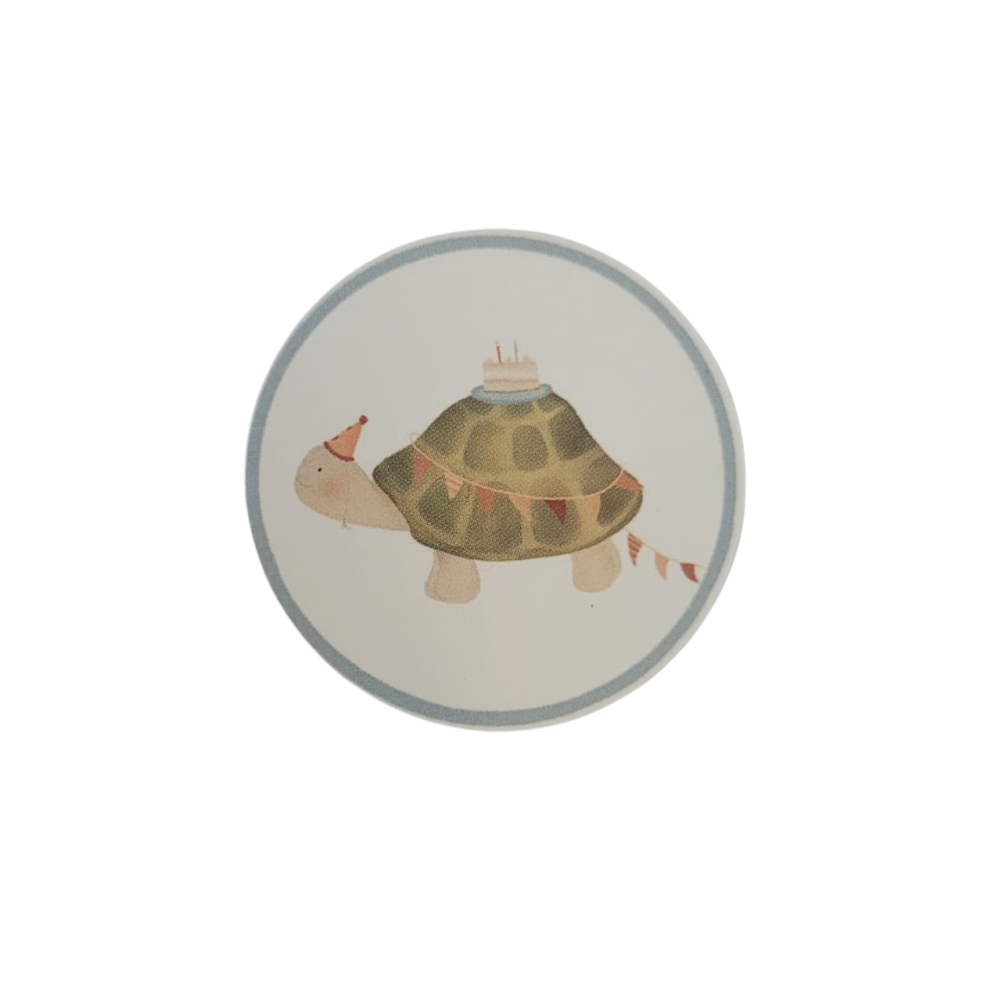 Sticker feestschilpad