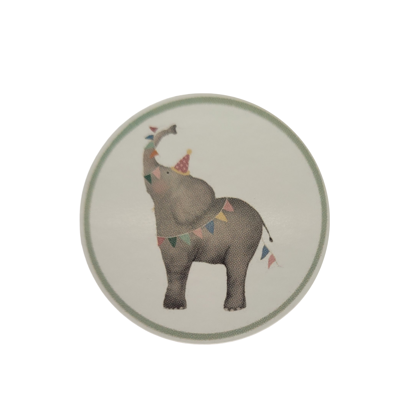 Sticker Olifant feest