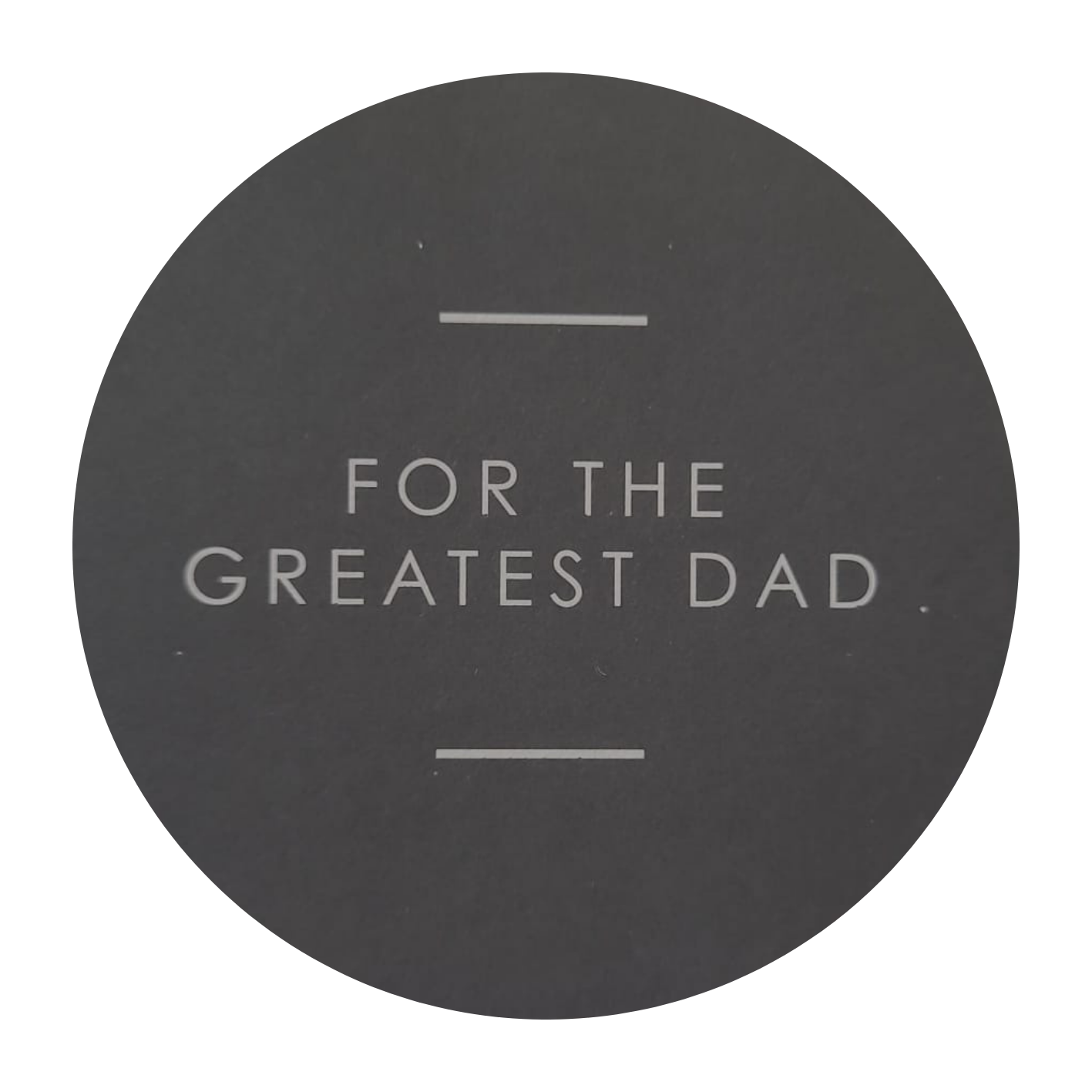 Sticker For the greatest dad