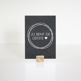 Kaart Jij bent de liefste
