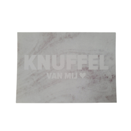 Kaart - Knuffel van mij