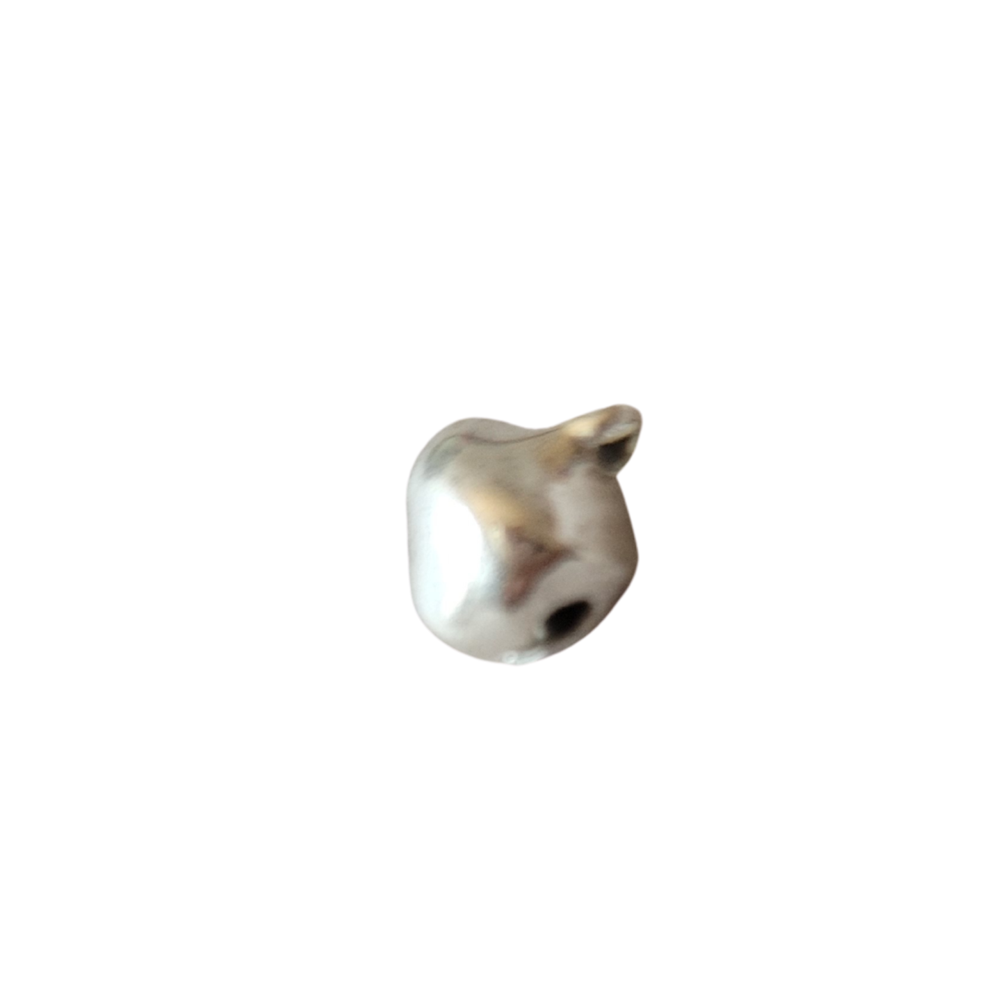 Belletje zilverkleurig 8 mm