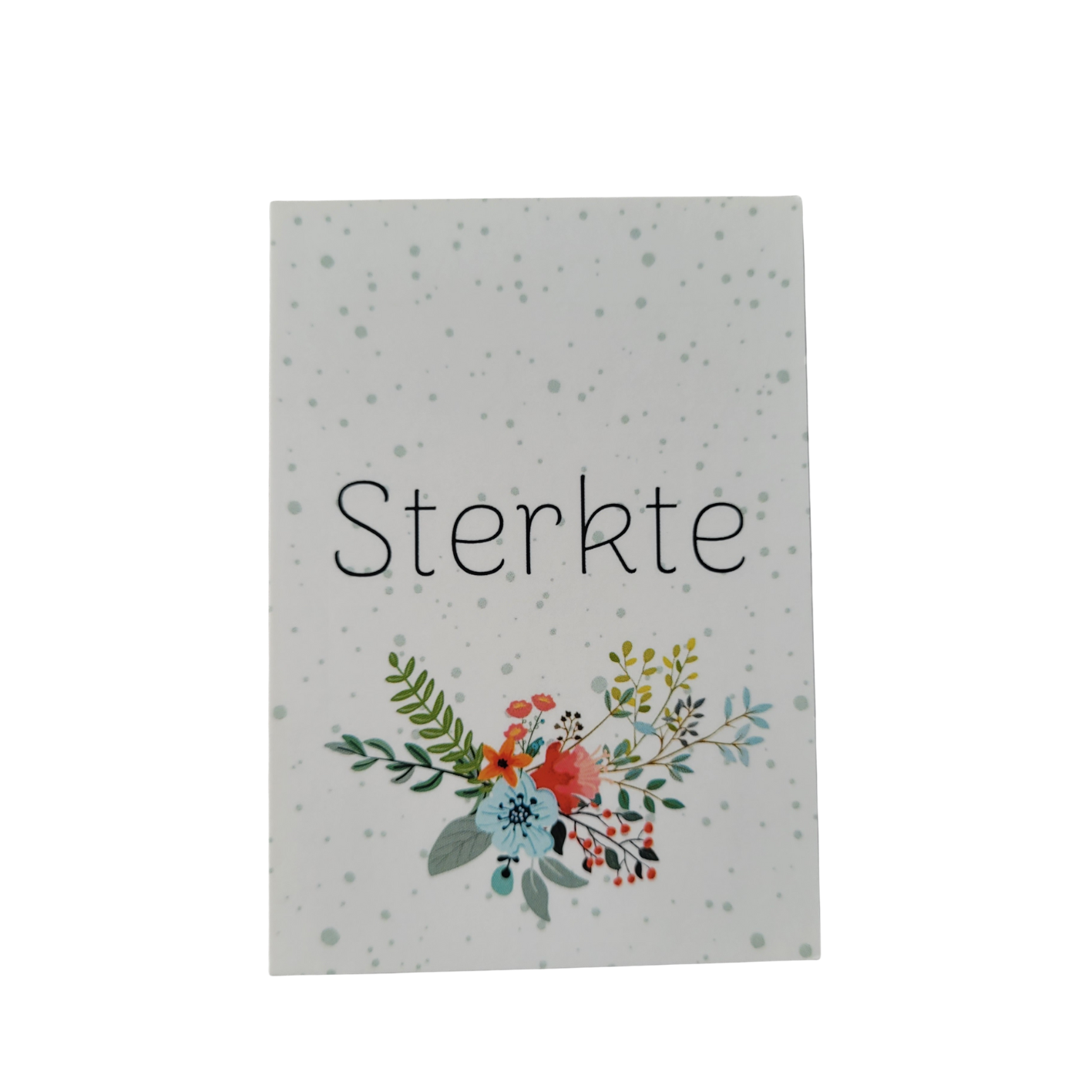 Mini kaart / label Sterkte