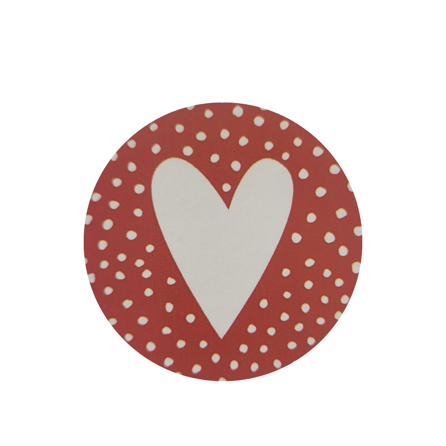 Sticker hart