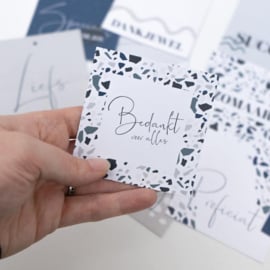 Cadeaulabel Bedankt voor alles