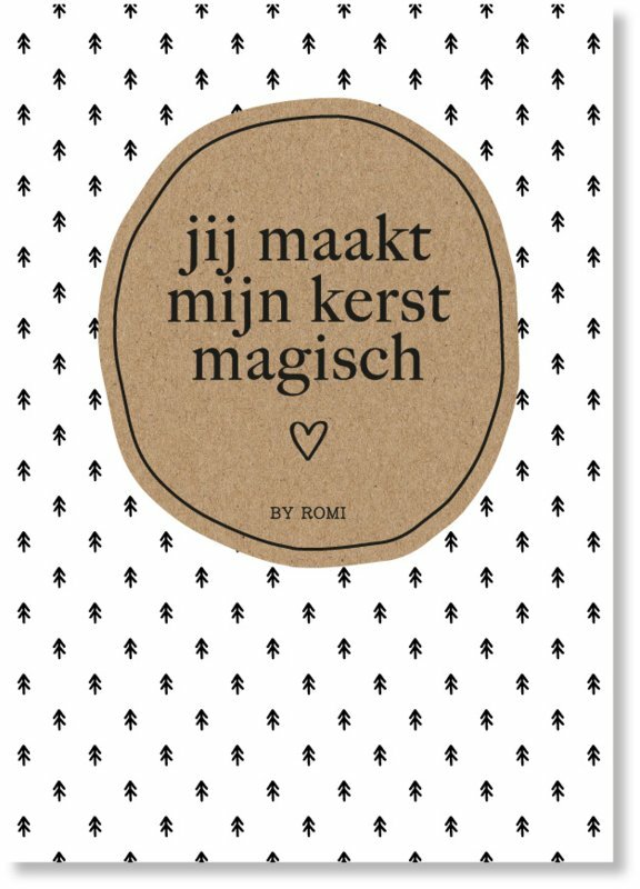 KAART Jij maakt mijn Kerst magisch