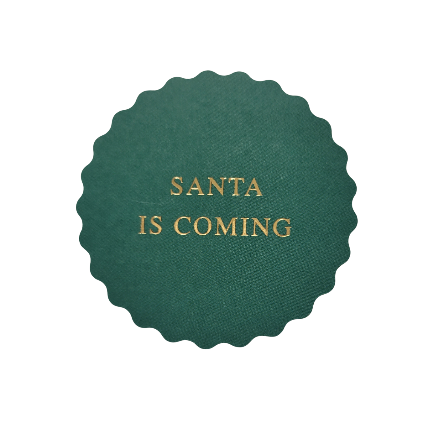 Sticker Santa is coming