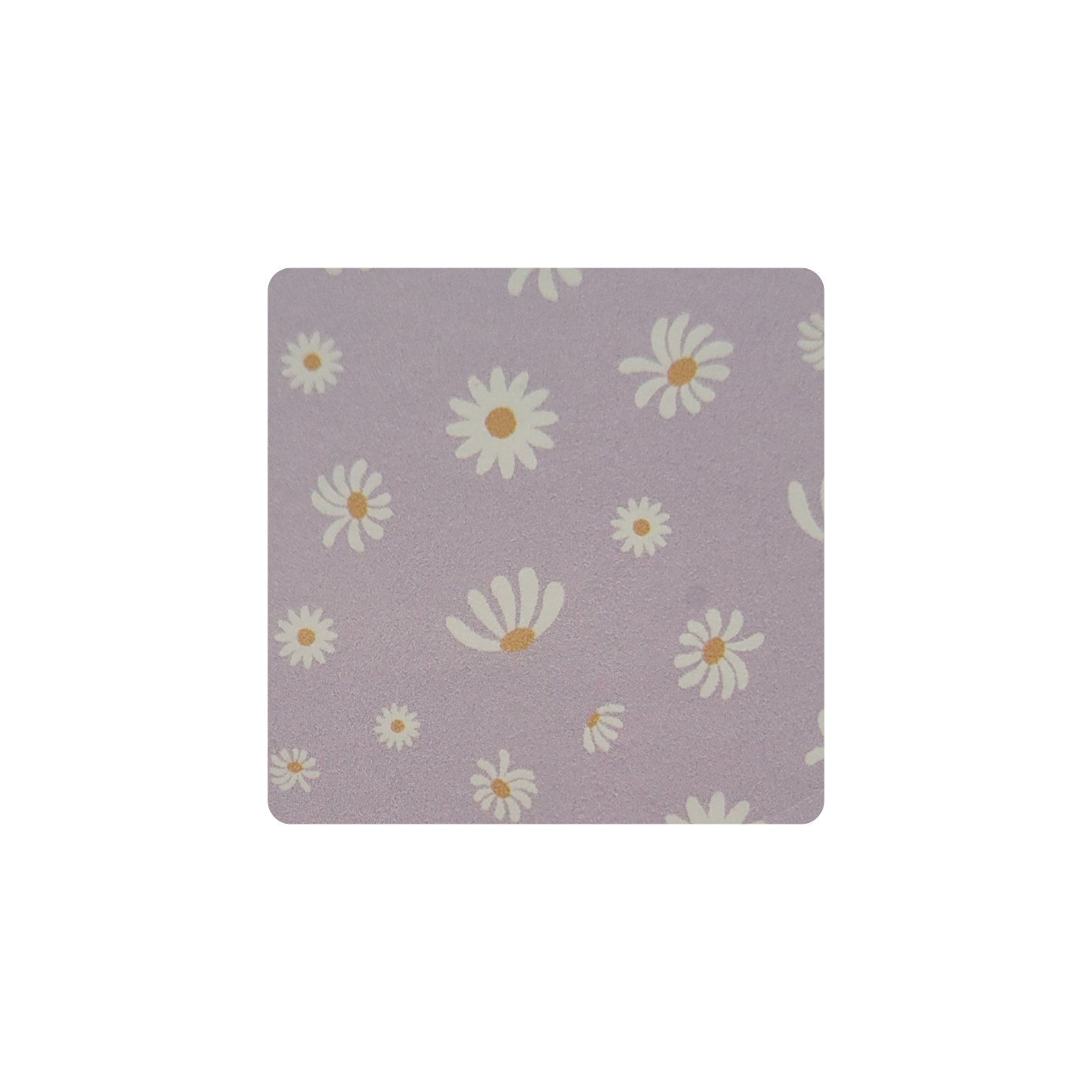 Sticker bloemen lila