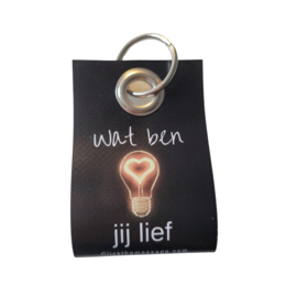wat ben jij lief