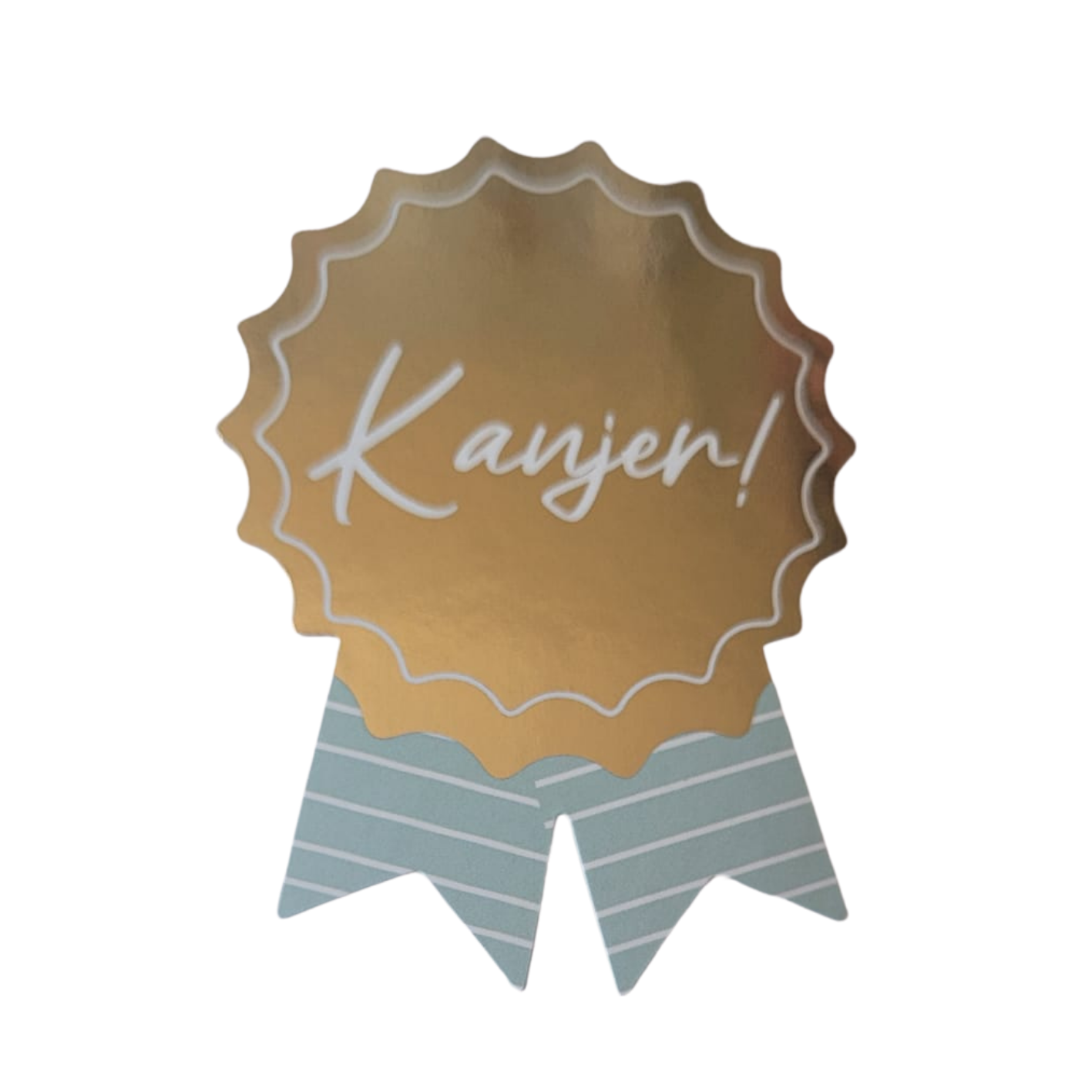 Sticker rozet kanjer