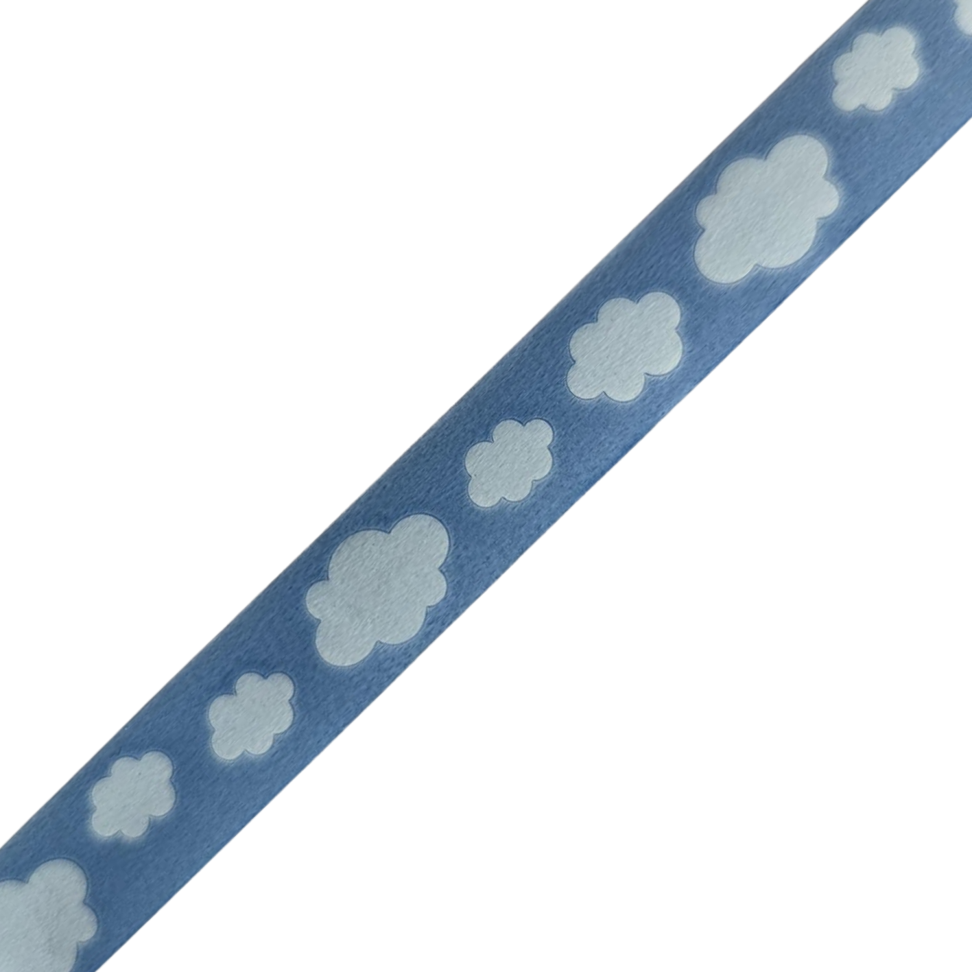 Lint blauw met wolken - 5 meter