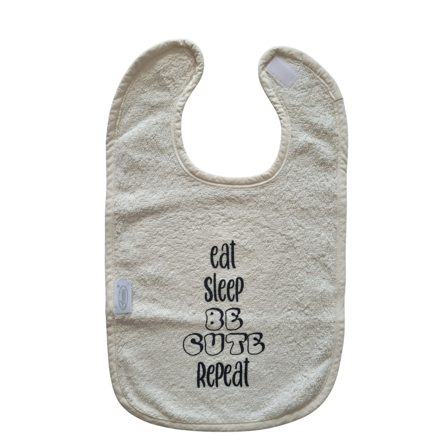 Slab 'eat sleep be cute repeat'