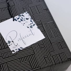 Cadeaulabel Proficiat