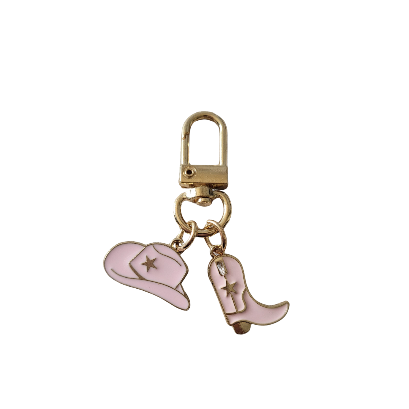 Cowboy laars en hoed roze