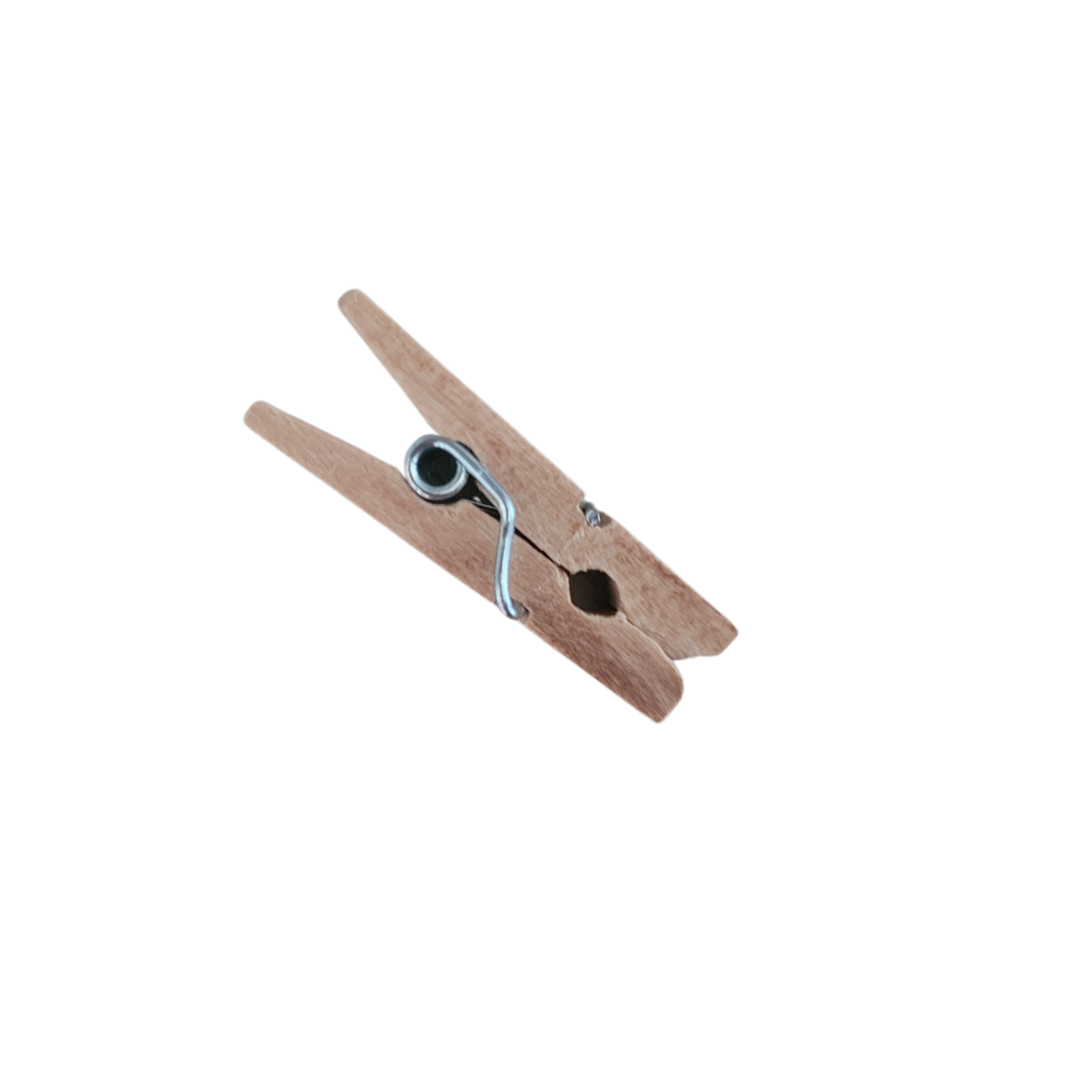 Houten knijpertje klein