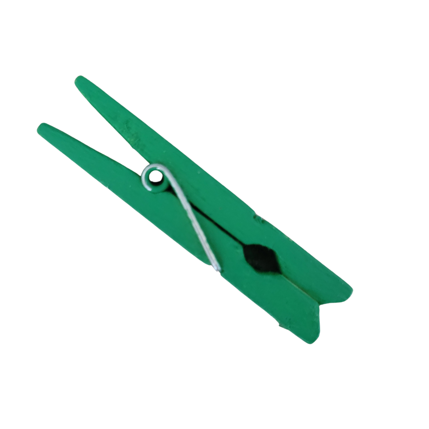 Houten knijpertje groen