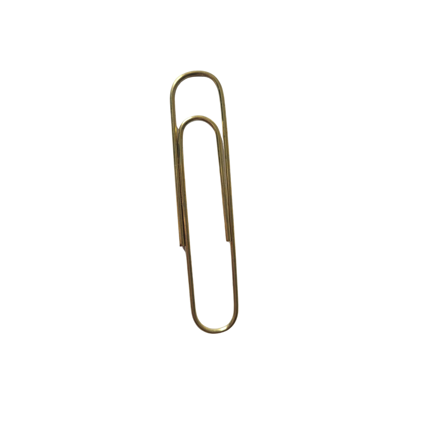Paperclip groot goud